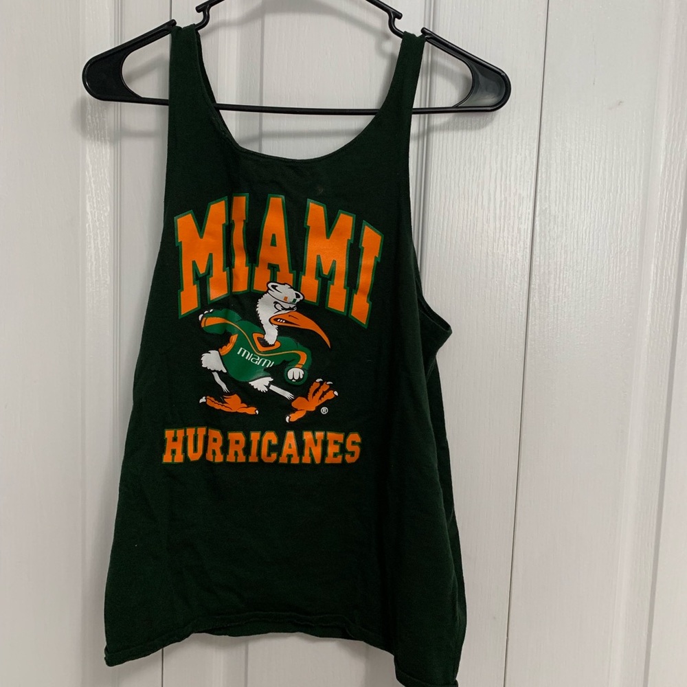 Miami Hurricanes UM Tank Top